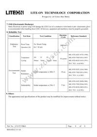 LTL2T3TBK4 Datasheet Page 8