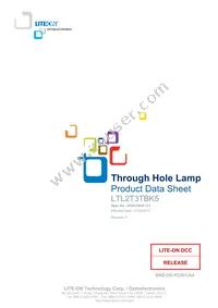 LTL2T3TBK5 Datasheet Cover