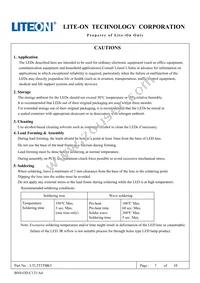 LTL2T3TBK5 Datasheet Page 8