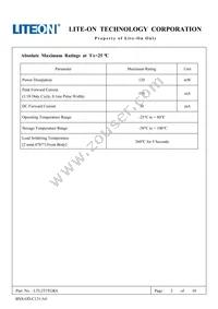 LTL2T3TGK6 Datasheet Page 3