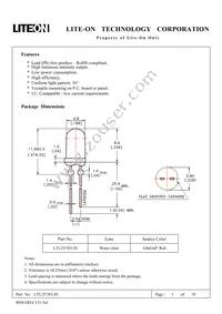 LTL2V3EU3JS Datasheet Cover