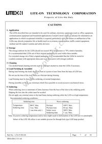 LTL2V3EU3JS Datasheet Page 7