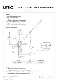 LTL2V3TBS3KS Datasheet Cover