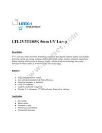LTL2V3TU05K Datasheet Cover