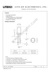 LTL353TGK Datasheet Cover