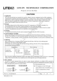 LTL42CW65AT Datasheet Page 6