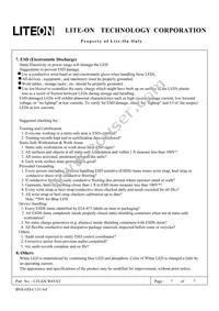 LTL42CW65AT Datasheet Page 7