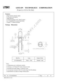 LTL42EKEKNN Datasheet Cover