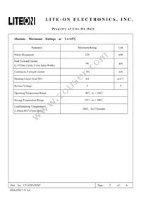 LTL42EVHJNT Datasheet Page 2