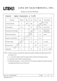 LTL42EVHJNT Datasheet Page 3