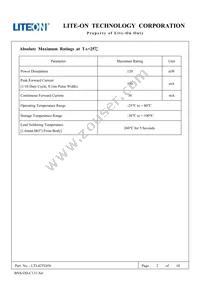 LTL42TG6N Datasheet Page 3