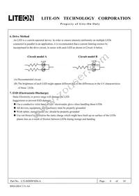 LTL4HMWSDS-A Datasheet Page 9