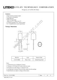 LTL5V3SRK Datasheet Cover