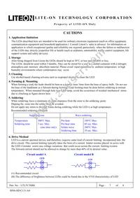 LTL5V3SRK Datasheet Page 7