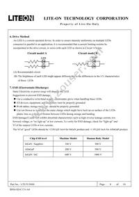 LTL5V3SSS Datasheet Page 8