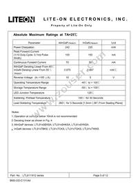 LTL912TGKS Datasheet Page 5