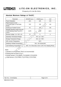 LTL914SYKS Datasheet Page 4