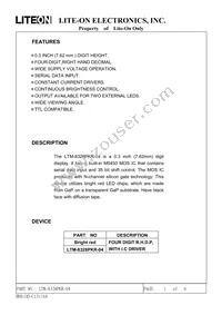 LTM-8328PKR-04 Datasheet Cover