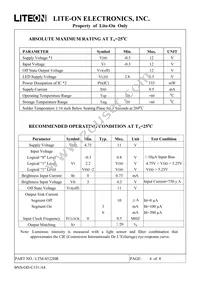 LTM-8522HR Datasheet Page 4