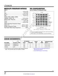 LTM4638EY#PBF Datasheet Page 2