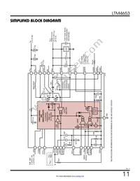 LTM4653EY#PBF Datasheet Page 11