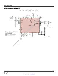 LTM8005HY#PBF Datasheet Page 22