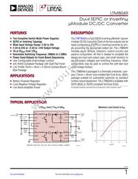 LTM8049IY Datasheet Cover