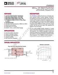 LTM8063IY#PBF Datasheet Cover