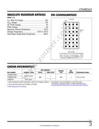 LTM8063IY#PBF Datasheet Page 3