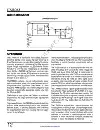 LTM8063IY#PBF Datasheet Page 12