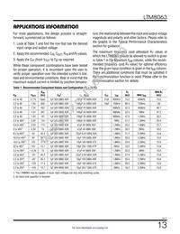 LTM8063IY#PBF Datasheet Page 13