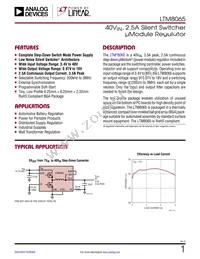 LTM8065EY#PBF Datasheet Cover