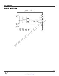 LTM8065EY#PBF Datasheet Page 12