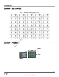 LTM8071IY Datasheet Page 22