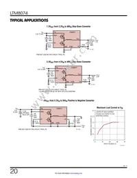 LTM8074IY Datasheet Page 20