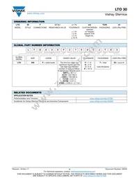 LTO030FR0500FTE3 Datasheet Page 4