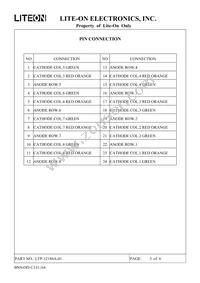 LTP-12188A-01 Datasheet Page 4