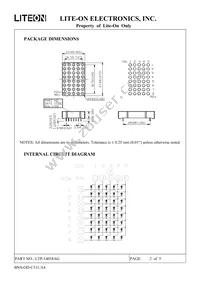 LTP-14058AG Datasheet Page 3