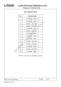 LTP-14058AG Datasheet Page 4