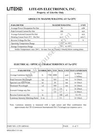 LTP-14058AG Datasheet Page 5