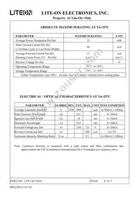 LTP-1457AKA Datasheet Page 5