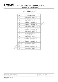 LTP-1457AKR Datasheet Page 3