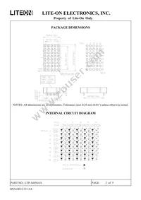 LTP-14858AA Datasheet Page 3