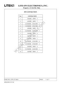 LTP-1557AKA Datasheet Page 3