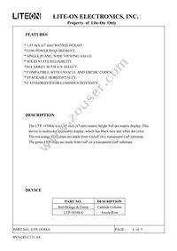 LTP-18388A Datasheet Page 2