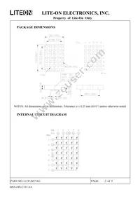 LTP-2057AG Datasheet Page 3
