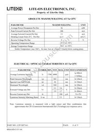 LTP-2057AG Datasheet Page 5