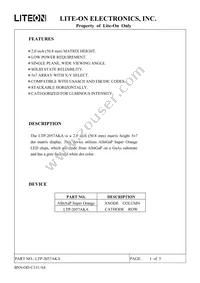 LTP-2057AKA Datasheet Page 2