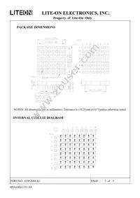 LTP-2088AG Datasheet Page 3