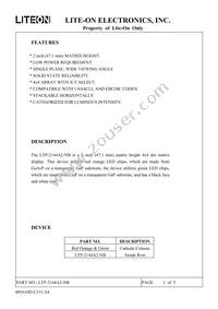 LTP-2144A2-NB Datasheet Page 2